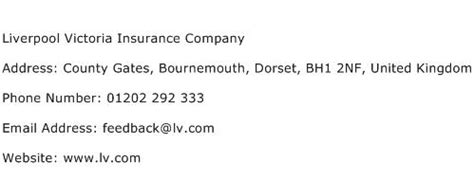 liverpool victoria insurance company address